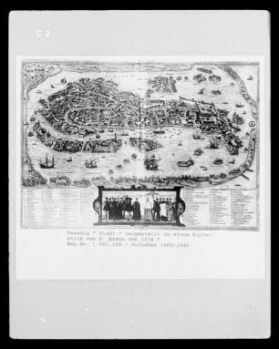Stadtansicht von Venedig