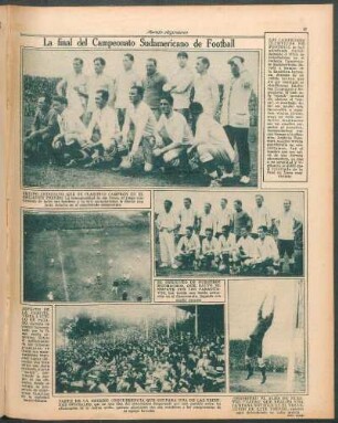 La final del Campeonato Sudamericano de Football [Fotografías]