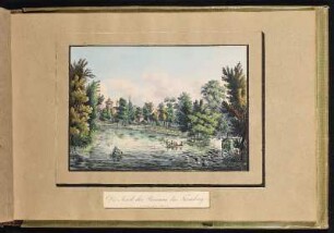 Die Insel der Rosenau bei Nürnberg. - Rosenau, Nürnberg