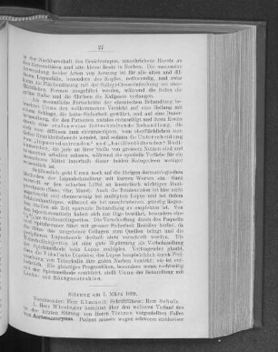 Sitzung am 7. März 1899.