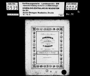 Henselt, A., Scherzo pour le Piano, Œuvre 9, Stuttgart, Zumsteeg.