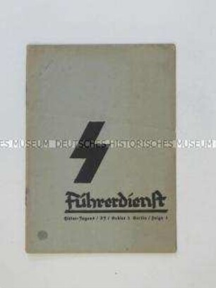 Schulungsheft für HJ-Führer im Gebiet Berlin
