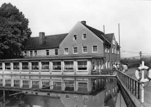 Niederschöna-Hetzdorf. Sumpfmühle, Gaststätte, Ansichtskarte