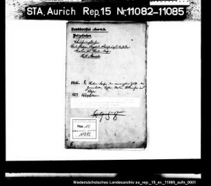 Die Sterbekasse der vereinigten Zunft der Zimmerleute, Tischler, Maler, Stellmacher und Böttcher in Aurich