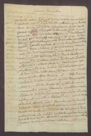 Procuratorium des Johann Wilhelm von Hompesch für den Vikar Hepp zu Speyer.