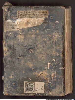 Johannis Seytz cognomento Amandi Horologium aeternae sapientiae - BSB Clm 18608