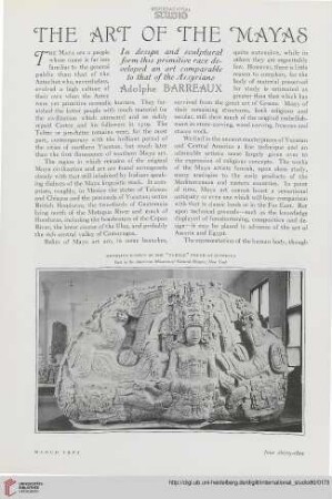 80.1925 = Nr. 334: The art of the Mayas