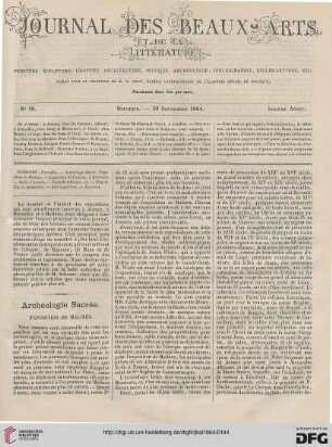 Nr. 18 (30 Septembre 1864)