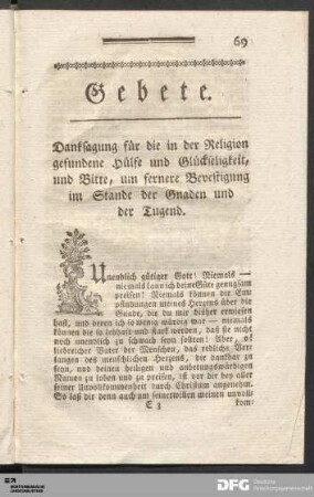 Zur Hausandacht am Neujahrstage - Gebete.