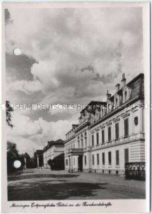 Meiningen, Bernhardstraße, Erbprinzliches Palais