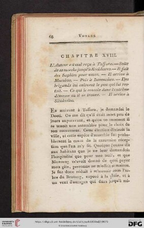 Chapitre XVIII.
