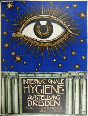 Plakat: Internationale Hygiene-Ausstellung 1911, Dresden