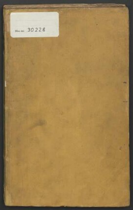 [Sammelhandschrift] 7 Kantaten