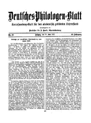 Beiträge zur preußischen Schulkonferenz vom Jahre 1849