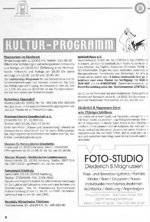 Kultur-Programm