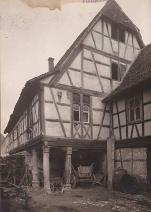 Bauernhaus mit Fachwerk