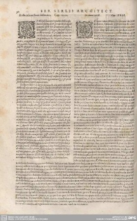 Della casa 22. fuori della citta. Cap. XXII.