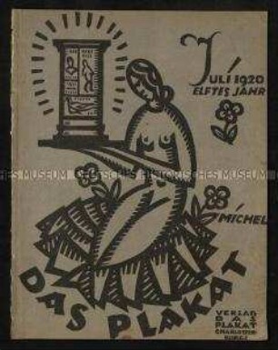 Das Plakat. Zeitschrift des Vereins der Plakatfreunde, 11. Jahrgang 1920 Heft 7
