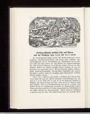 Stellungskämpfe zwischen Oise und Marne und bei Soissons