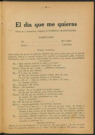El día que me quieras
