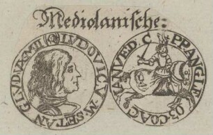 Bildnis von Ludovico, Herzog von Mailand
