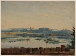 Landschaft mit See