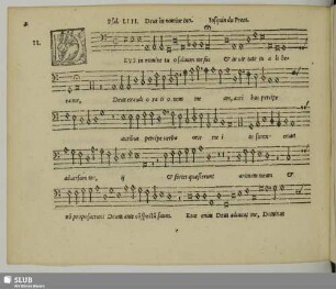 II. Josquin des Prez: Deus in nomine tuo salvum me fac