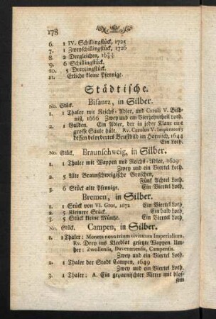 178-185, Städtische.