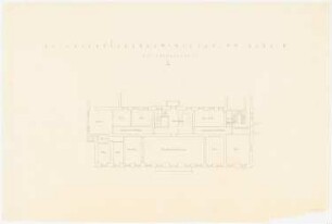 Reichsministerium für Ernährung und Landwirtschaft, Berlin-Mitte Umbau und Erweiterung: Grundriss OG 1:100