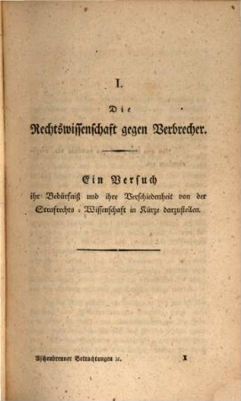 Betrachtungen über vorzügliche Gegenstände im Staatsleben