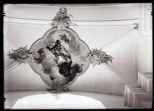 Dominikanerkirche; Deckenbilder in den Seitenkapellen des Schiffs
