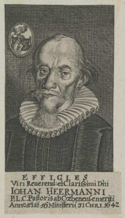 Bildnis des Iohan Heermannus