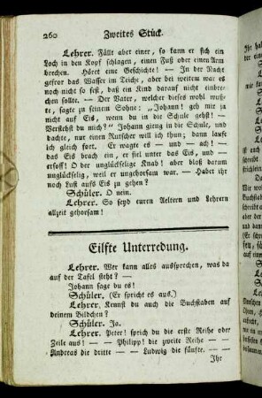 Eilfte Unterredung. - Zwanzigste Unterredung.