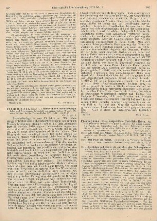 205-206 [Rezension] Bodelschwingh, Gustav von, Friedrich von Bodelschwingh. Leben und Lebenswerk, dargestellt von seinem Sohne. 2. Aufl