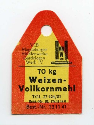 VEB Magdeburger Mühlenwerke Gardelegen Werk IV