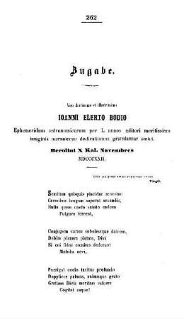 Viro ductissimo et illustrissimo Ioanni Elerto Bodio...