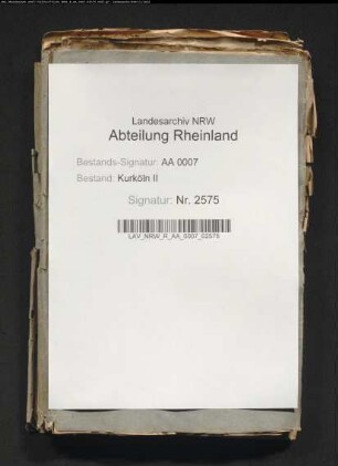 Gericht zu Kempen gegen Gericht zu Hüls wegen der Appellationen
