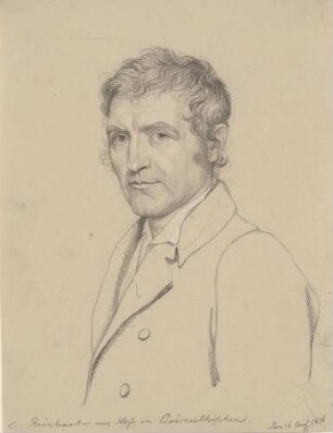 Bildnis Reinhart, Johann Christian (1761-1847), Maler, Radierer
