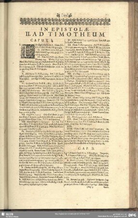 In Epistolae II. Ad Timotheum