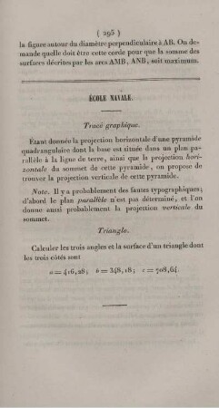 École navale.