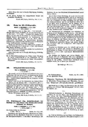 Bezug der NS.-Bibliographie : [Allgemeine Verwaltungssachen] ; [Für das Reich] ; [Amtliche Erlasse] ; [Amtlicher Teil]
