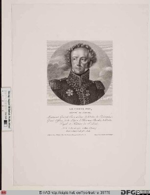 Bildnis Maximilien-Sébastien Foy (1814 comte)