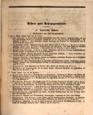 Jahres-Bericht über die Lateinische Bezirks-Schule und die damit verbundene Gewerb-Schule Dritter Klasse zu Germersheim : im Schuljahre .... 1835/36 (1836)