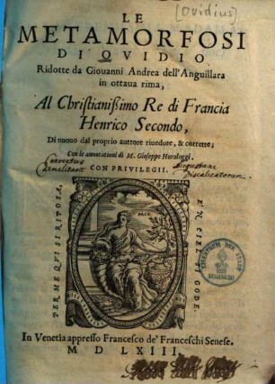 Le metamorfosi di Ovidio