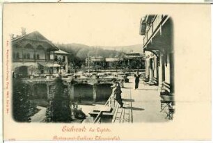 Eichwald. Restaurant, Kurhaus Theresienbad