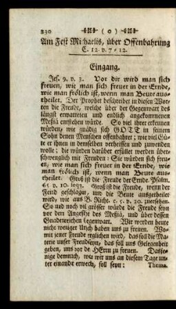 Am Fest Michaelis, über Offenbahrung C. 12. v. 7-12.
