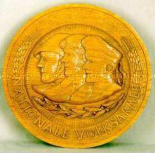 Wandteller der Nationalen Volksarmee