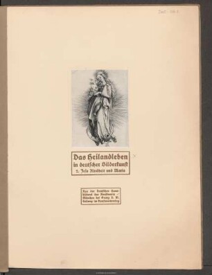 Jesu Kindheit und Maria