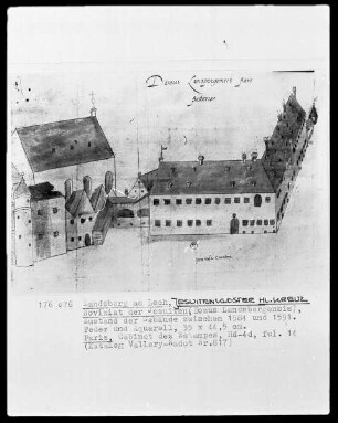 Heilig-Kreuz-Kloster in Landsberg am Lech