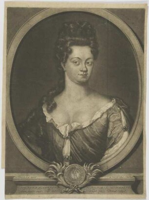 Bildnis der Iohanna Albertina Fleischerin
